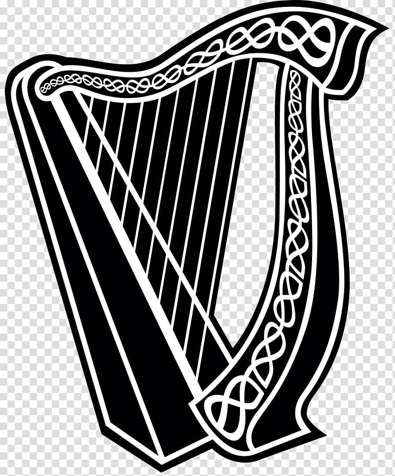 Celtic harp The Harp Celtic music Drawing, harp transparent background PNG clipart