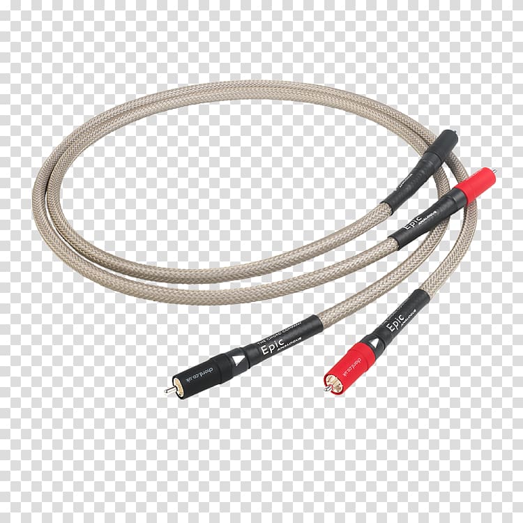 RCA connector Electrical cable Audio and video interfaces and connectors The Chord Company Ltd Speaker wire, floating streamer transparent background PNG clipart