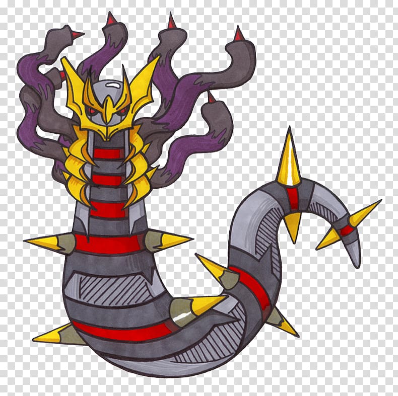 Giratina Art Pokémon, pokemon transparent background PNG clipart