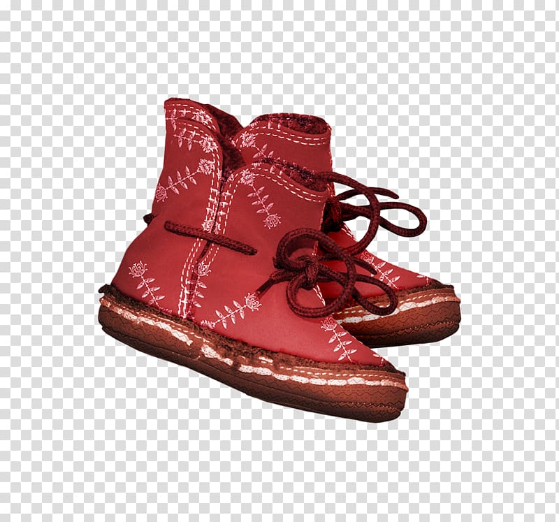 Shoe Designer Snow boot Creativity, Pretty red shoes transparent background PNG clipart