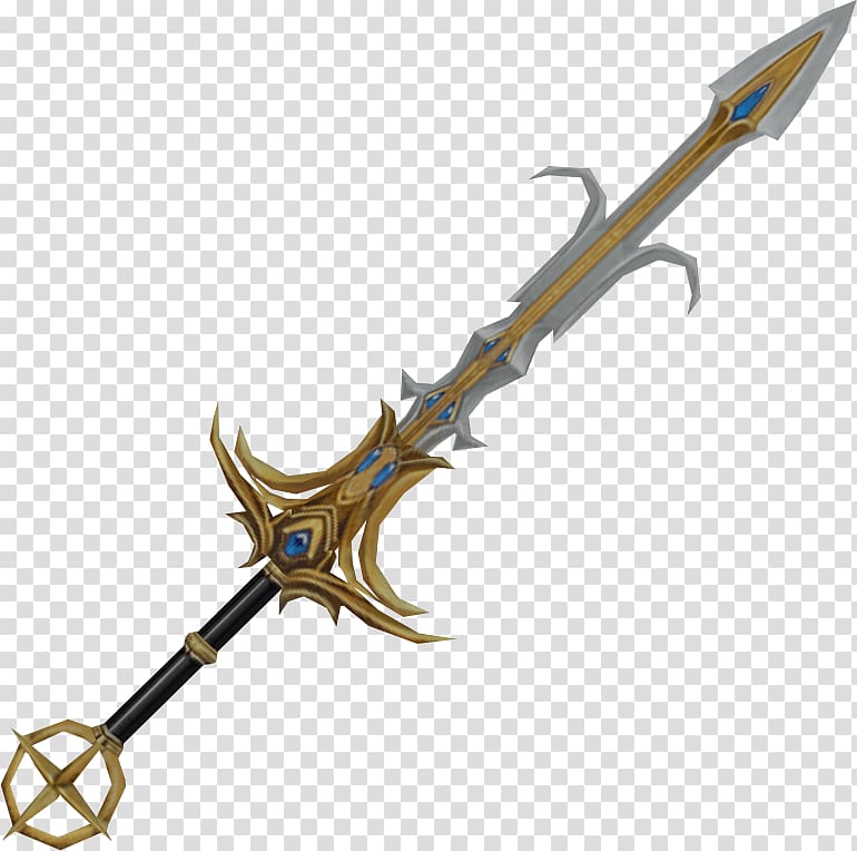 Old School RuneScape Wikia Video game Weapon, Sword transparent background PNG clipart