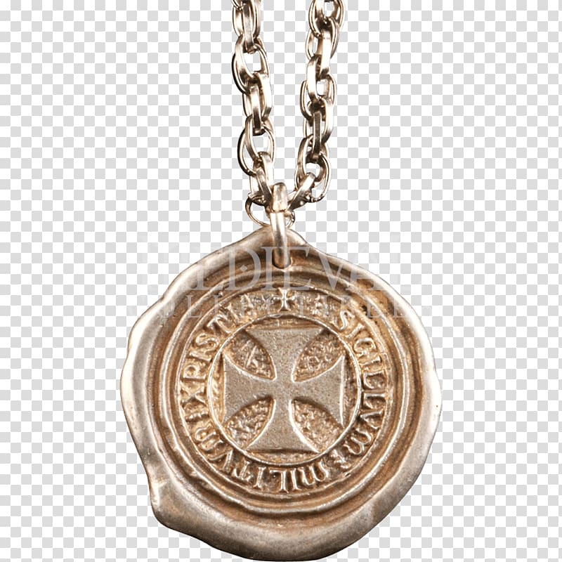 Crusades Middle Ages Knights Templar Seal, pendant decorations transparent background PNG clipart