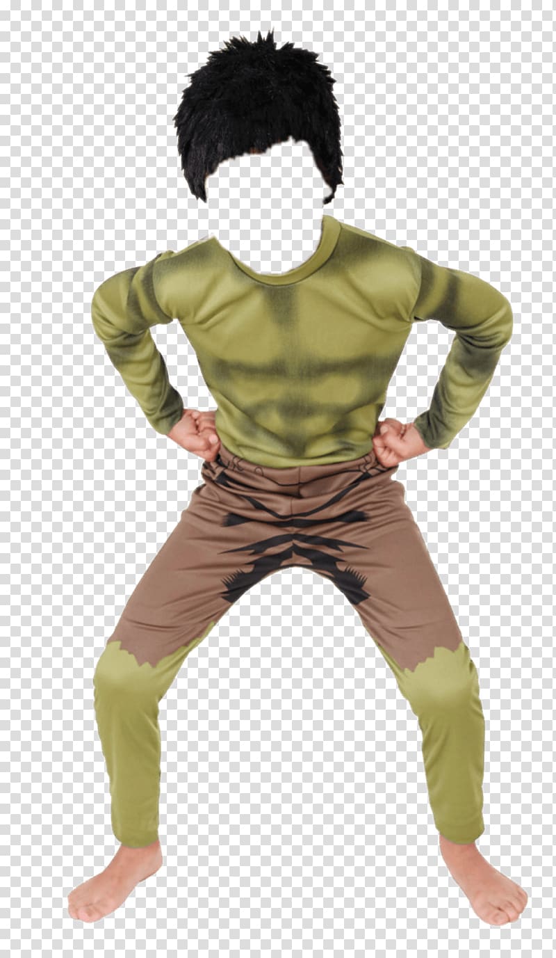 toddler's Marvel Hulk costume screenshot, Costume Hulk transparent background PNG clipart