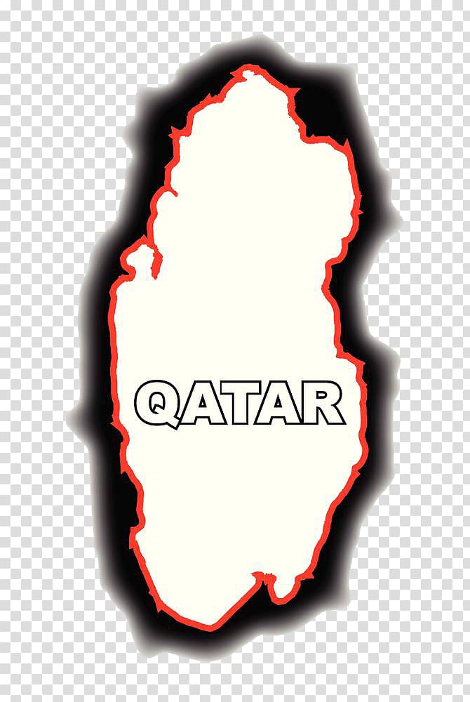 Qatar Illustration, Creative map textures transparent background PNG clipart