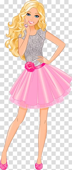 Barbie transparent background PNG clipart