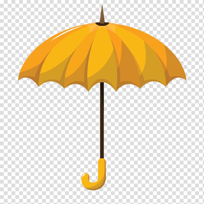 Umbrella Euclidean Yellow, material yellow umbrella transparent background PNG clipart