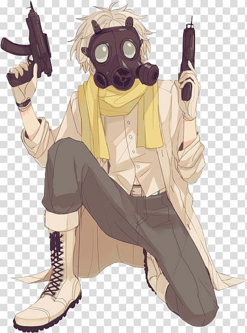 Dramatical Murder Game Gas mask Cosplay, anime gas mask transparent background PNG clipart