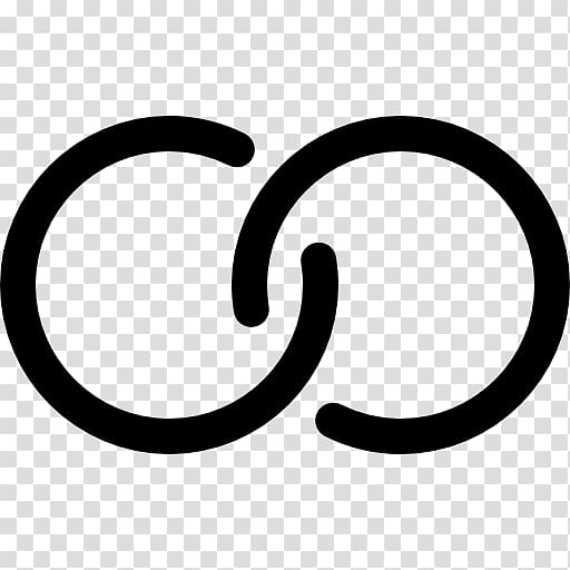 Computer Icons Infinity symbol Hyperlink, symbol transparent background PNG clipart