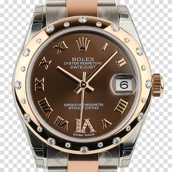 Watch Rolex Datejust Rolex Submariner Rolex GMT Master II, watch transparent background PNG clipart
