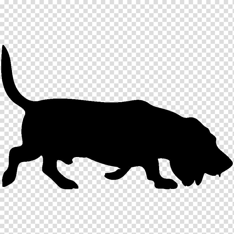 Basset Hound Bloodhound Petit Basset Griffon Vendéen Silhouette , Shar Pei transparent background PNG clipart