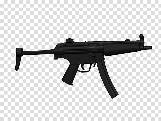 Heckler & Koch MP5 Airsoft Guns Submachine gun Blowback, mp transparent background PNG clipart