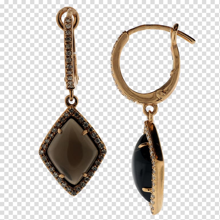 Earring Onyx Smoky quartz Jewellery Rose quartz, Jewellery transparent background PNG clipart