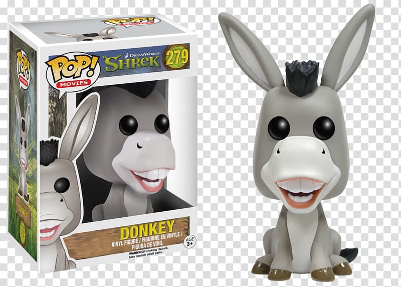 Donkey Puss in Boots Funko Shrek Action & Toy Figures, donkey transparent background PNG clipart