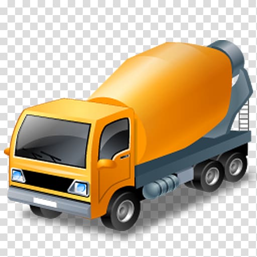 Car Pickup truck Cement Mixers Concrete pump, car transparent background PNG clipart