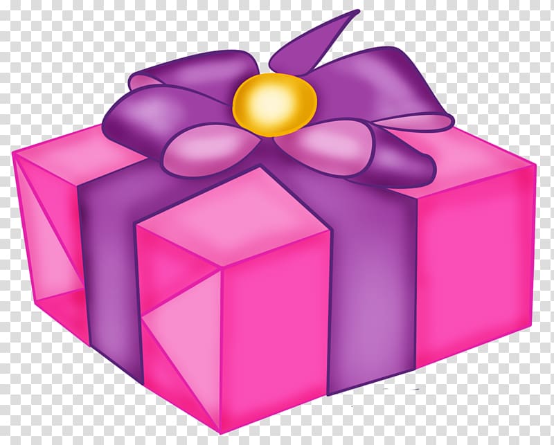 Gift Free content Computer Icons , Pink Box transparent background PNG clipart