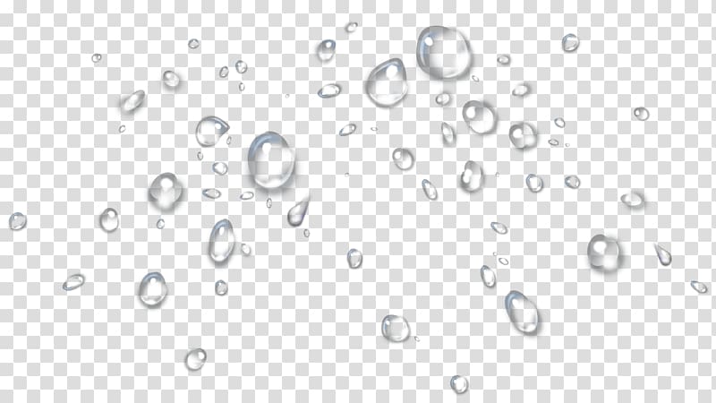 floating water droplets transparent background PNG clipart