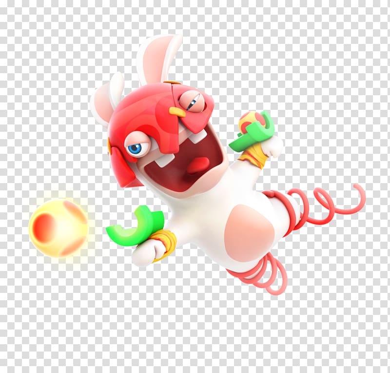 Mario + Rabbids Kingdom Battle Luigi Yoshi Nintendo Switch Rabbids Land, toy washing machine that works transparent background PNG clipart