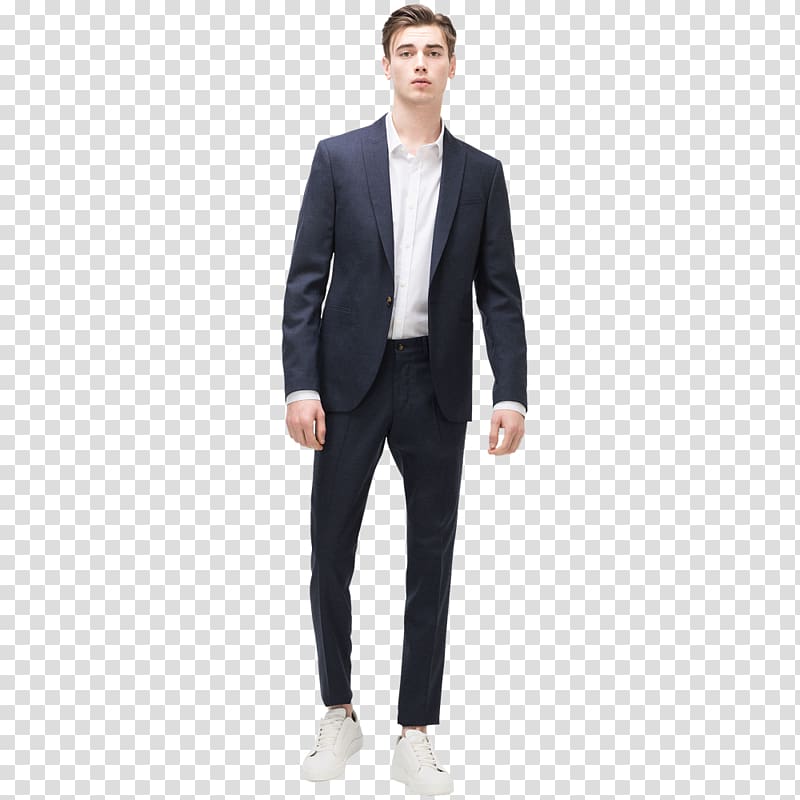 Suit Sport coat Zalando Blazer Jacket, suit transparent background PNG clipart