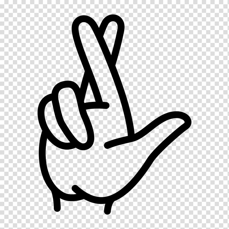 Crossed fingers Symbol , integrity of the world transparent background PNG clipart
