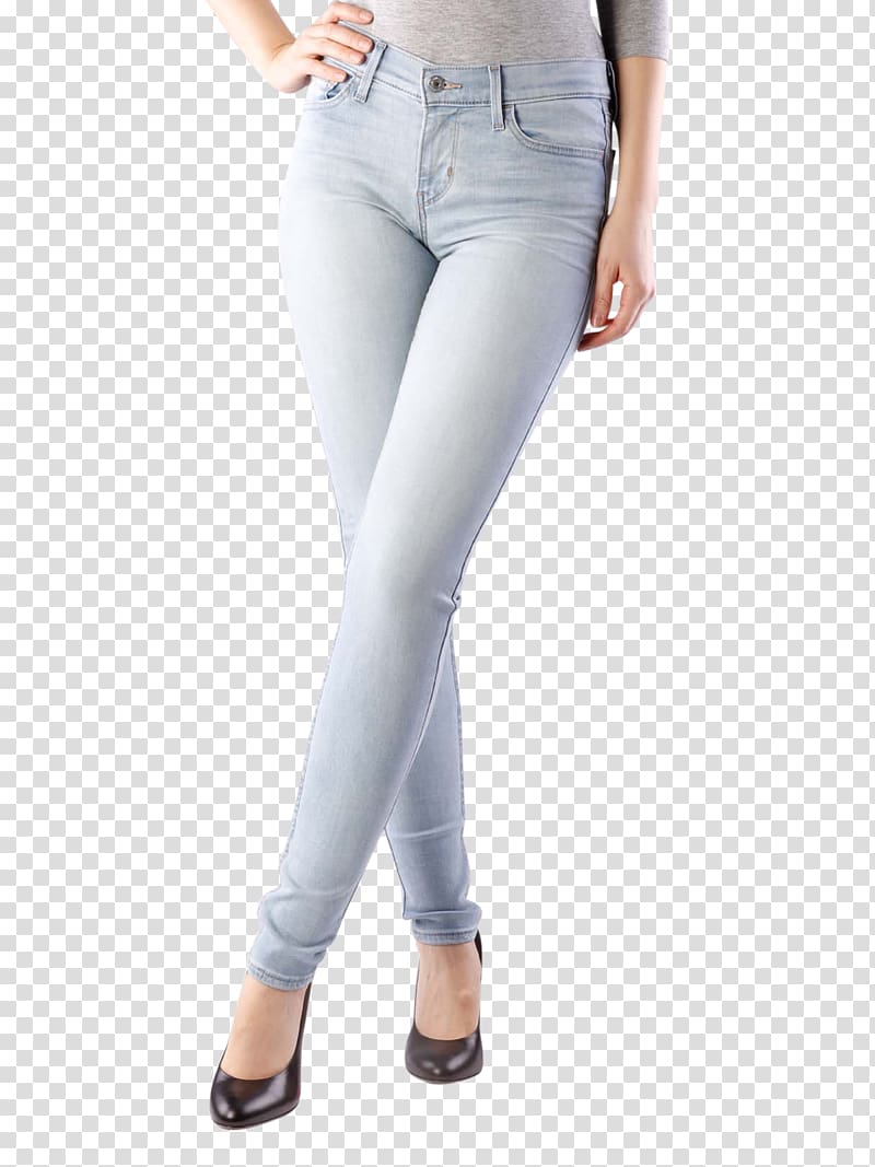 Jeans T-shirt Slim-fit pants Denim, jeans model transparent background PNG clipart