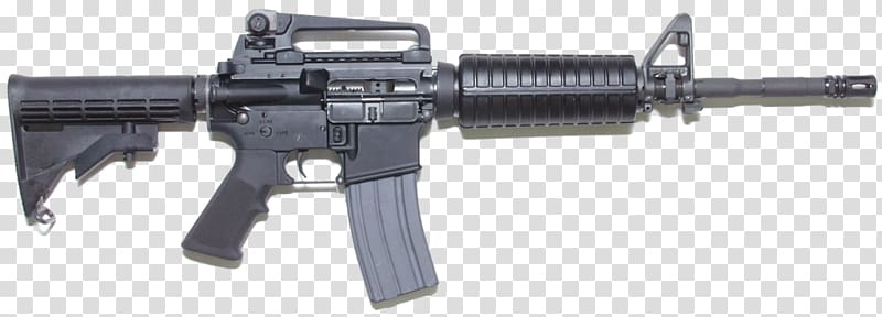 M4 carbine Assault weapon Firearm Assault rifle, weapon transparent background PNG clipart