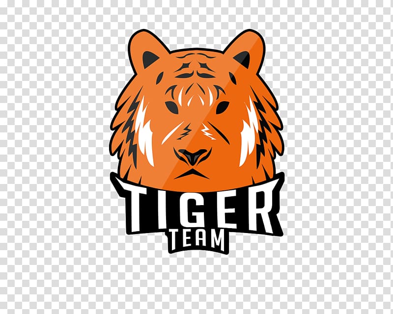 Tiger Logo Cat Brand, team logo transparent background PNG clipart