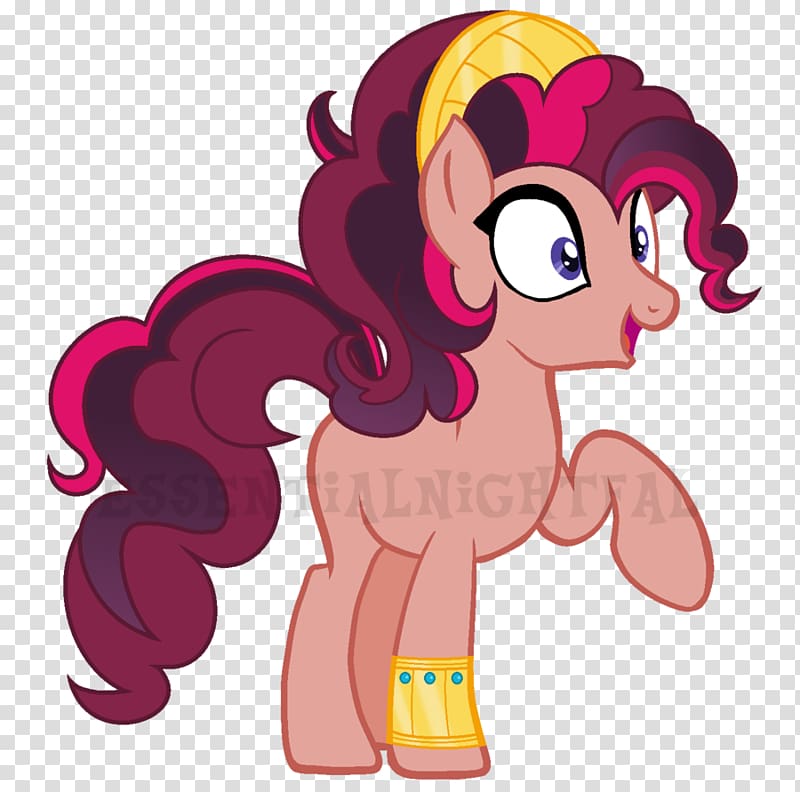 Horse Pinkie Pie, wild berry transparent background PNG clipart