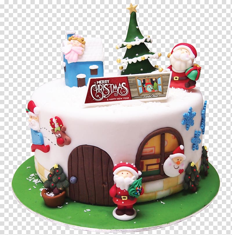 Birthday cake Sugar cake Gingerbread house Torte Cake decorating, cake transparent background PNG clipart