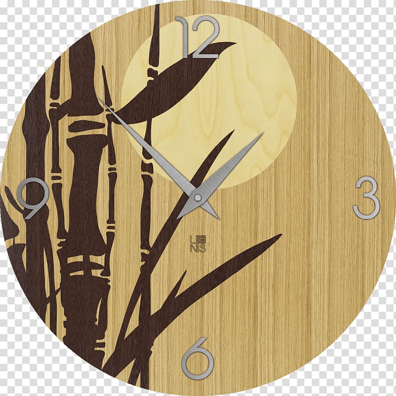 Cuckoo clock Floor & Grandfather Clocks Tropical woody bamboos Quartz clock, clock transparent background PNG clipart