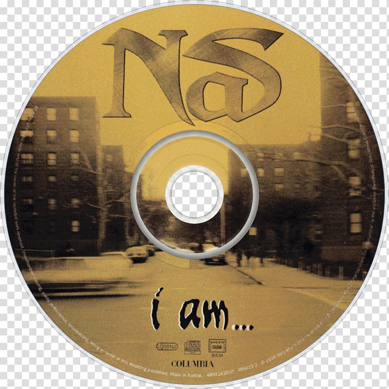 Compact disc I Am... It Was Written Greatest Hits Album, Illmatic transparent background PNG clipart