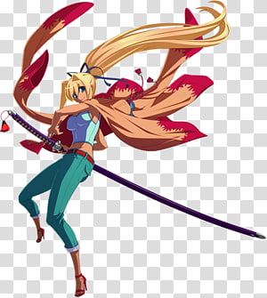 Under Night In-Birth BlazBlue: Cross Tag Battle Melty Blood Video Games Character, color pallet transparent background PNG clipart thumbnail