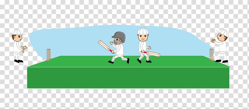 Schoolyard Cricket Illustration, Play baseball together transparent background PNG clipart