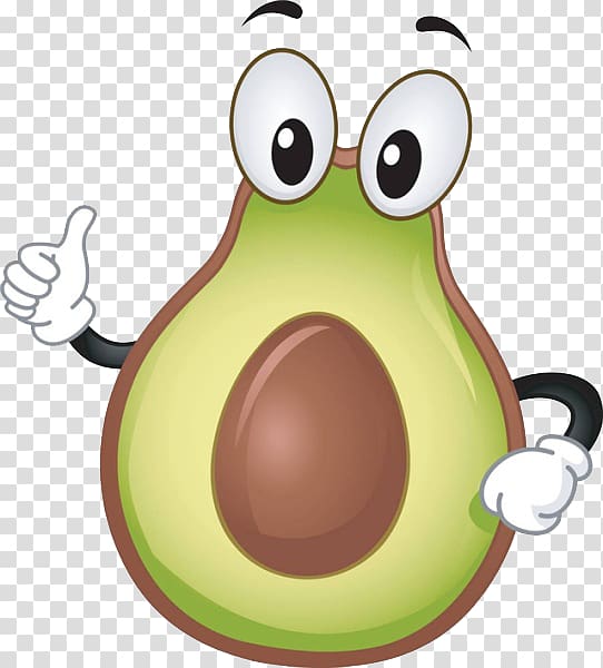Avocado , Cartoon avocado transparent background PNG clipart