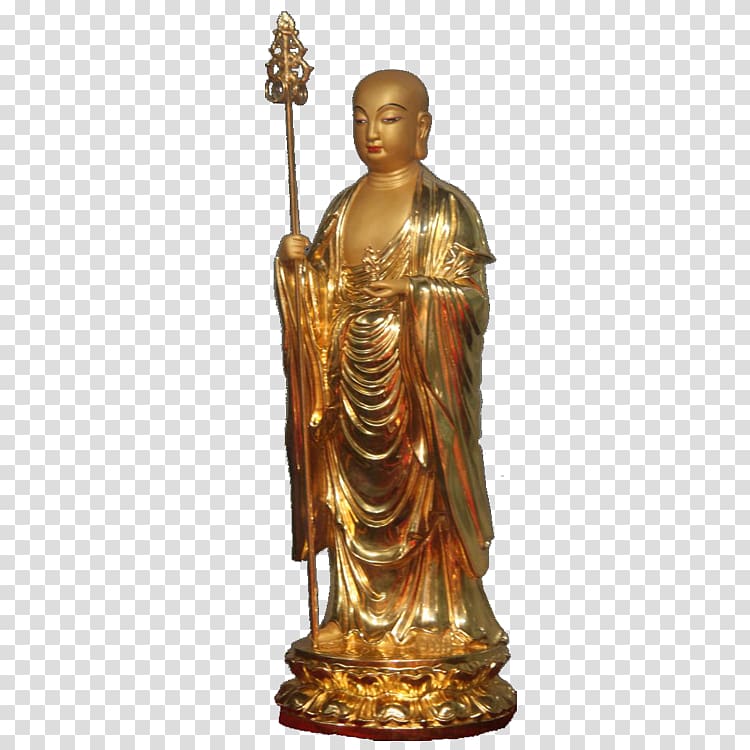 Buddharupa Buddhahood Ku1e63itigarbha Guanyin Buddhism, Buddha statue transparent background PNG clipart
