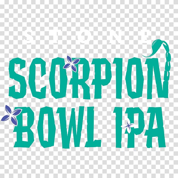 Beer India pale ale Scorpion bowl Stone Brewing Co. Logo, beer transparent background PNG clipart