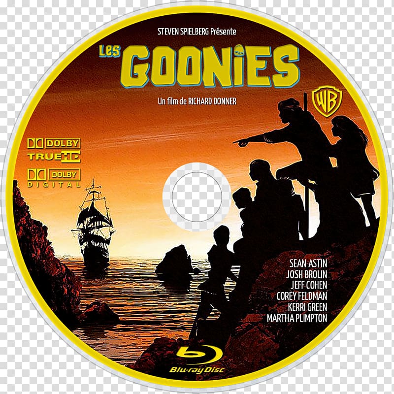 Blu-ray disc Throwback Thursday DVD Passenger drone Compact disc, Goonies transparent background PNG clipart