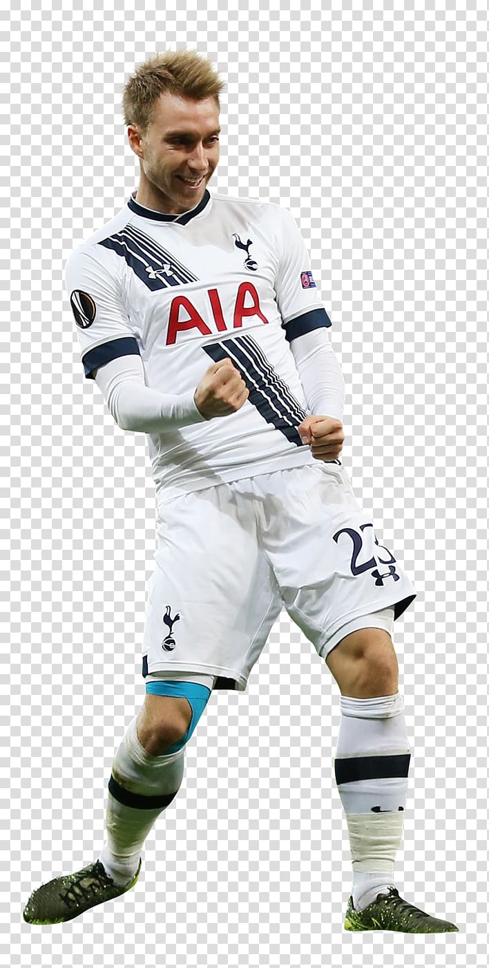 Christian Eriksen Jersey Tottenham Hotspur F.C. Football Team sport, Christian Eriksen transparent background PNG clipart