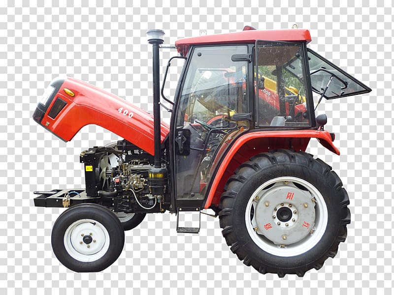 Two-wheel tractor Tire Motor vehicle, agricultural machinery manufacturer transparent background PNG clipart