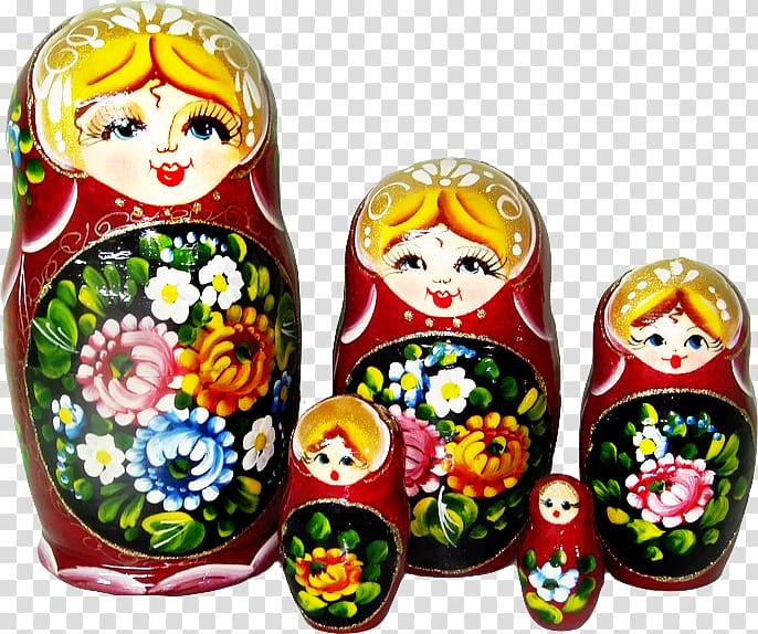 Matryoshka doll Toy Sergiyev Posad Souvenir, doll transparent background PNG clipart