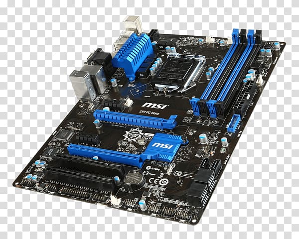 Intel LGA 1150 MSI Z97 PC Mate Motherboard Land grid array, intel transparent background PNG clipart
