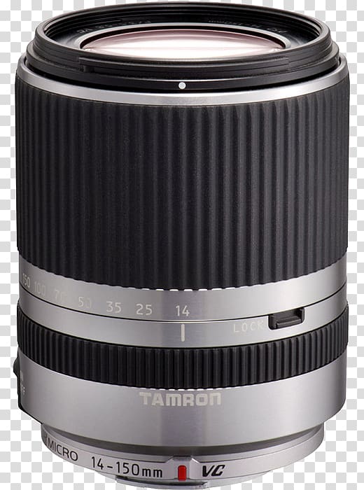 Tamron 14-150mm f/3.5-5.8 Di III Tamron Zoom 14-150mm F/3.5-5.8 Di III Micro Four Thirds system, camera lens transparent background PNG clipart