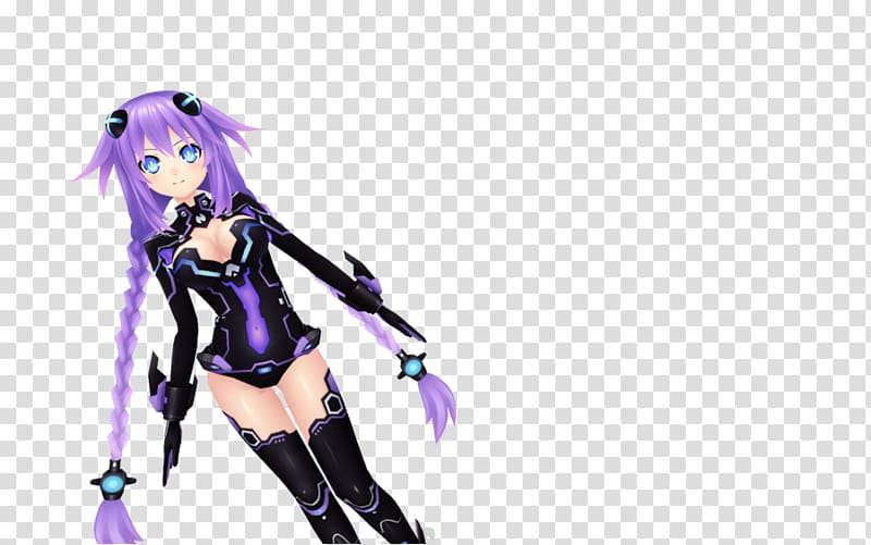 Hyperdimension Neptunia Victory Violet Color, take a pass transparent background PNG clipart