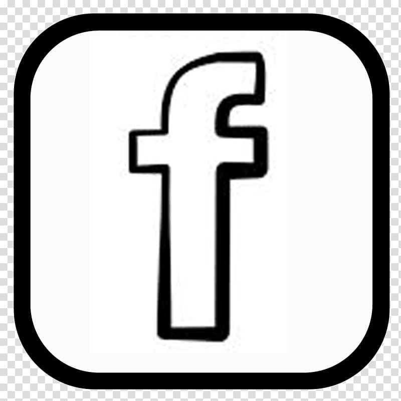 Facebook logo, Facebook Messenger Logo Computer Icons , black and white transparent background PNG clipart