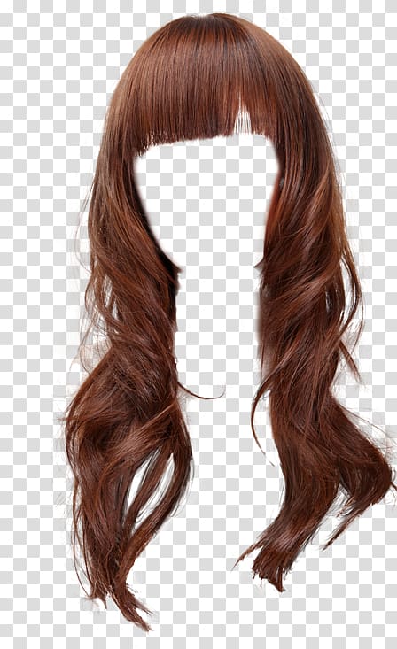 Brown hair Hair coloring Layered hair Step cutting, hair transparent background PNG clipart