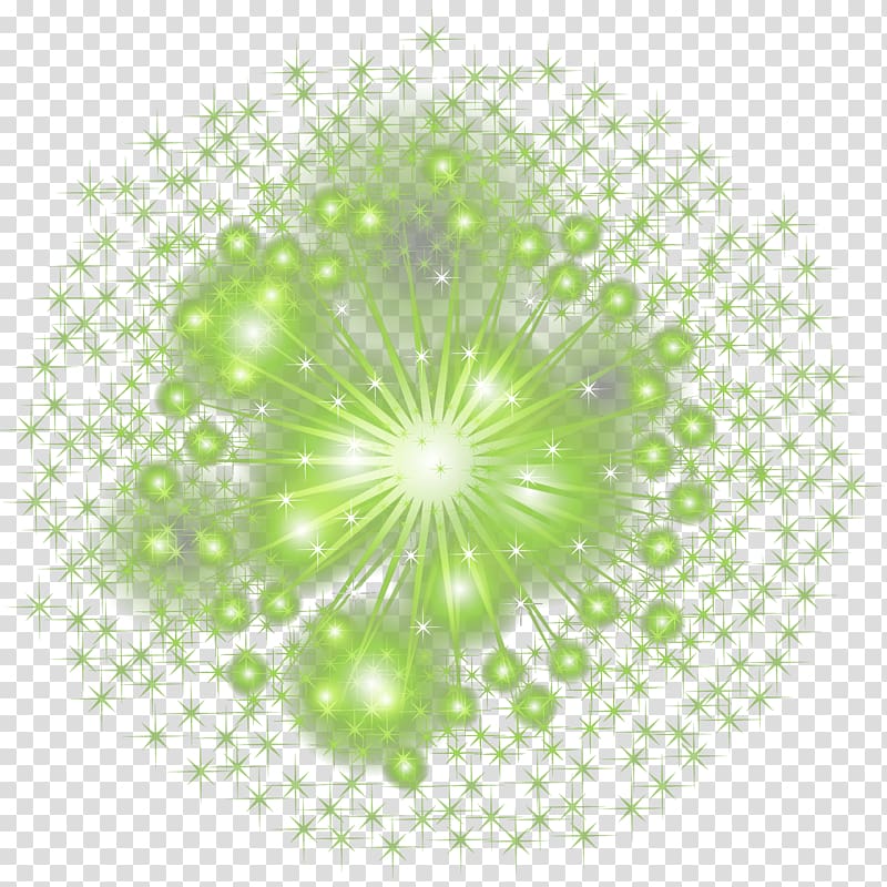 green sparkle illustration, Fireworks, Decorative patterns of green fireworks transparent background PNG clipart