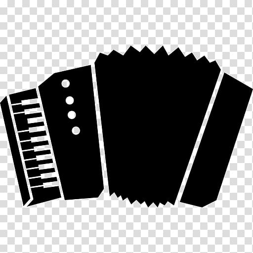 Accordion Silhouette Music , Accordion transparent background PNG clipart