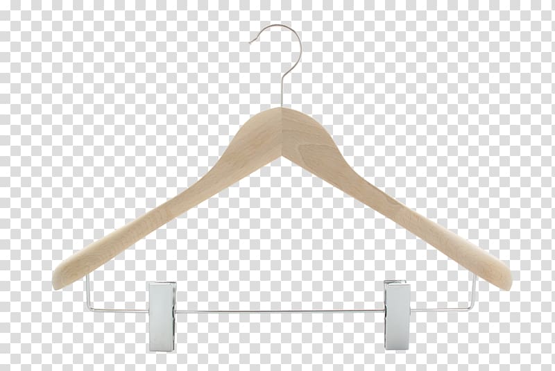 Clothes hanger Wood Clothing Skirt Pants, wooden hanger transparent background PNG clipart