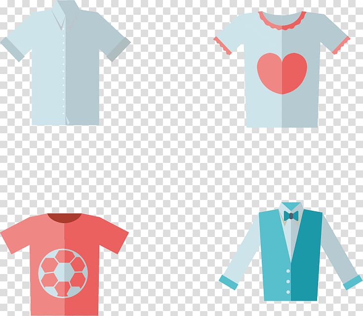 T-shirt Sleeve Dress, flat Men\'s Shirts transparent background PNG clipart