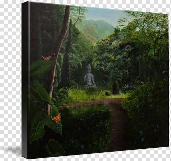 Nature Flora Rainforest Vegetation Landscape, Living Buddha transparent background PNG clipart