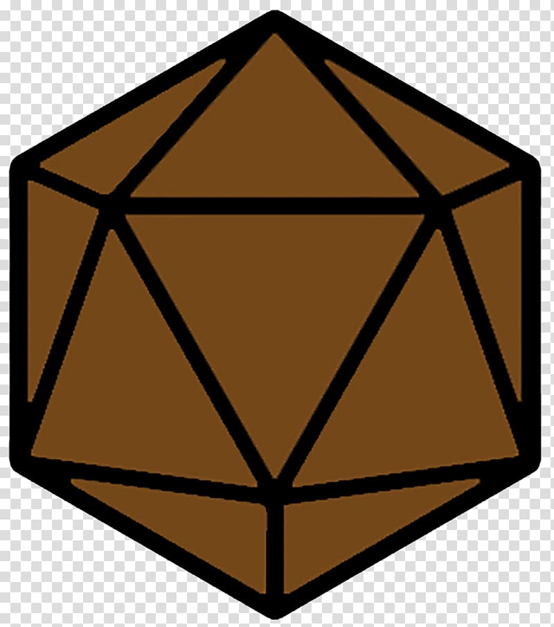 d20 System Dungeons & Dragons Dice Regular icosahedron Dé à vingt faces, dice game transparent background PNG clipart